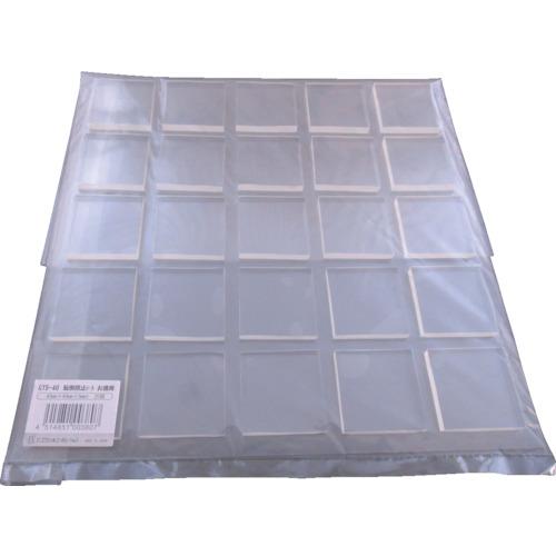 EXSEAL Earthquake-Resistant Gel Fall Prevention Sheet Economical 40X40X5mm (Square)