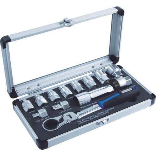 Ｐｒｏ－Ａｕｔｏ　ゴースルーラチェット＆スプラインソケットセット