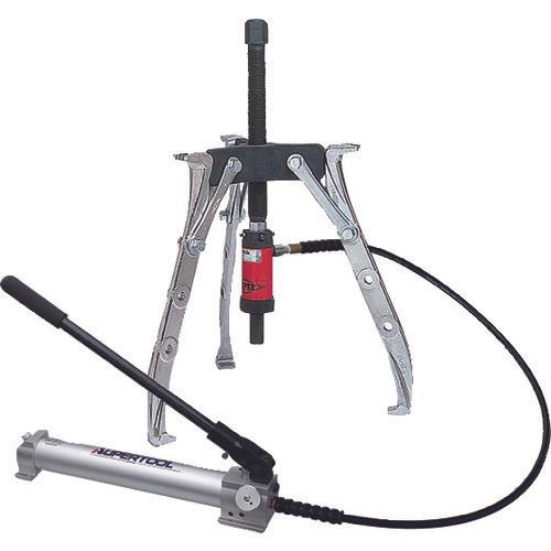 スーパー　３本爪油圧プーラセット（油圧ポンプＨＰ５００ＡＮ・ホースＨＨ２Ｎ・シリンダＧＰＣ１０１２）最大使用外径：２５０