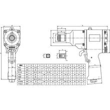 画像をギャラリービューアに読み込む, ベッセル　エアーインパクトレンチシングルハンマーＧＴＰ８－２
