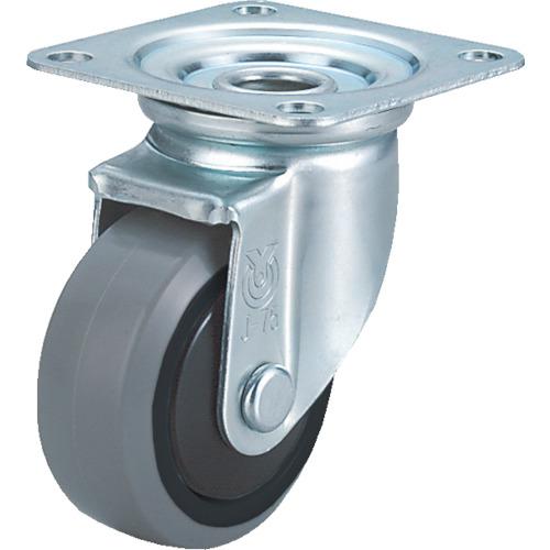 YUEI industrial caster swivel wheel 75 diameter nylon foil urethane wheel