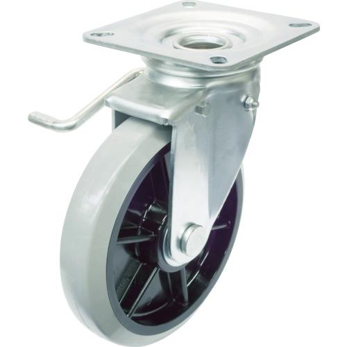 YUEI industrial caster left S swivel wheel 130 diameter nylon wheel urethane wheel