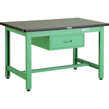 Load image into gallery viewer, TRUSCO GWR type workbench 1200 x 750 x H740 with 1 drawer YG color

