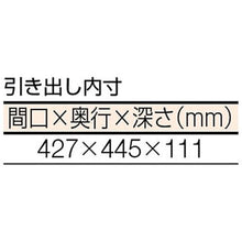 画像をギャラリービューアに読み込む, ＴＲＵＳＣＯ　ＧＷＳ型作業台　１２００Ｘ６００ＸＨ７４０　１段引出付
