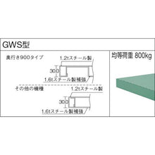Load image into gallery viewer, TRUSCO GWS type workbench 1800X750XH740 with 3 drawers
