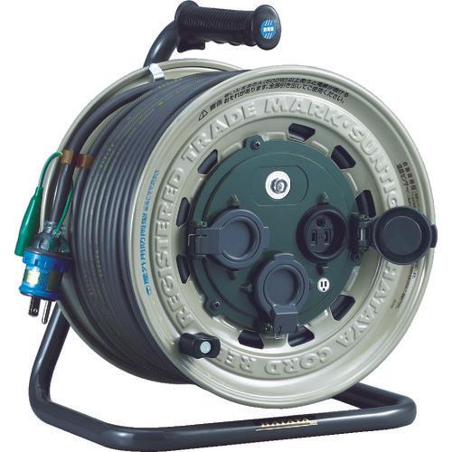 HATAYA Ngoài trời Sun Tiger Rainbow Reel Một pha 100V với mặt đất 50m