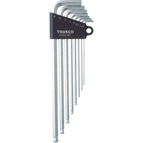 Bộ 8 thanh lục giác đầu bi dài TRUSCO