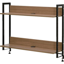 โหลดรูปภาพลงในโปรแกรมดูแกลเลอรี R.F.YAMAKAWA โต๊ะทำงาน ชั้นวางสูง W1000 วอลนัท
