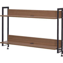 โหลดรูปภาพลงในโปรแกรมดูแกลเลอรี R.F.YAMAKAWA โต๊ะทำงาน ชั้นวางสูง W1200 วอลนัท
