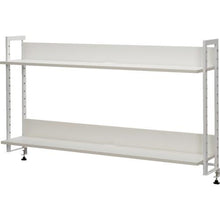 โหลดรูปภาพลงในโปรแกรมดูแกลเลอรี R.F.YAMAKAWA โต๊ะทำงาน ชั้นวางสูง W1400 สีขาว
