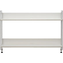 โหลดรูปภาพลงในโปรแกรมดูแกลเลอรี R.F.YAMAKAWA โต๊ะทำงาน ชั้นวางสูง W1400 สีขาว
