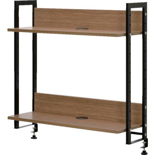 R.F.YAMAKAWA โต๊ะทำงาน ชั้นวางสูง W800 วอลนัท