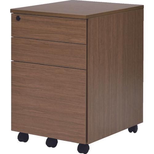 โต๊ะทำงาน R.F.YAMAKAWA 3 ชั้น Wagon Walnut