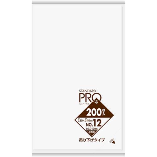 SANIPAK STANDARD plastic bag hanging type (0.01 mm) No. 12 200 pieces