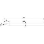 画像をギャラリービューアに読み込む, ＨＯＺＡＮ　耐蝕ビット　Ｈ－２５０／Ｈ－２５２用
