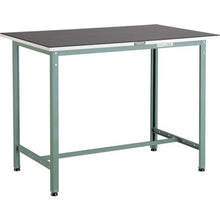 Load image into gallery viewer, TRUSCO rubber mat covered HAE type standing workbench 1200 x 750
