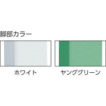 画像をギャラリービューアに読み込む, ＴＲＵＳＣＯ　ＨＡＥ型立作業台　１５００Ｘ７５０ＸＨ９００　２段引出付　ＹＧ色
