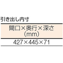 画像をギャラリービューアに読み込む, ＴＲＵＳＣＯ　ＨＡＥ型立作業台　１５００Ｘ７５０ＸＨ９００　２段引出付　ＹＧ色
