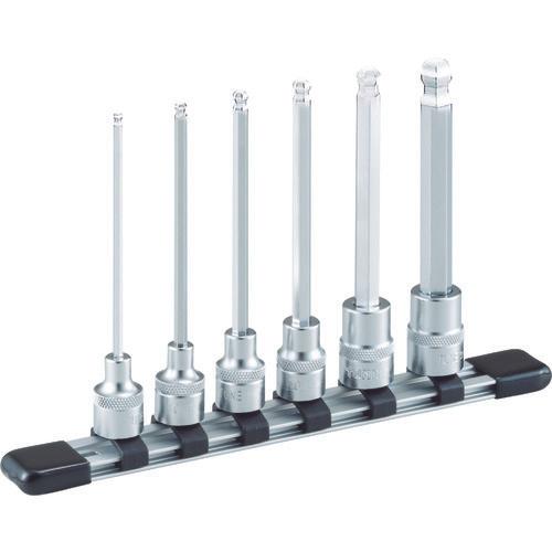 ＴＯＮＥ　ロングボールポイントヘキサゴンソケットセット（ホルダー付）