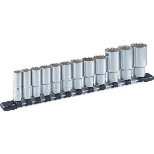 TONE深套筒套装（12角，带支架）12pcs