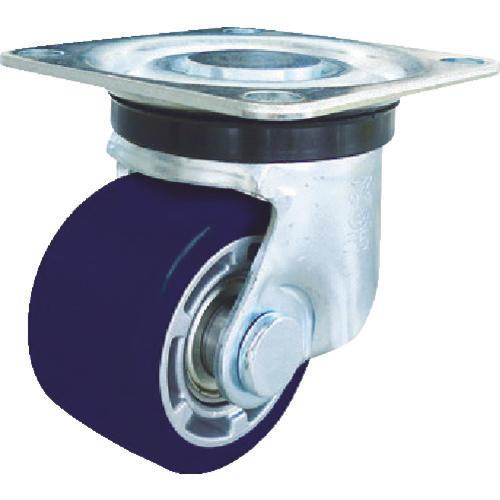 YUEI heavy weight caster flexible wheel 65 diameter aluminum foil urethane wheel