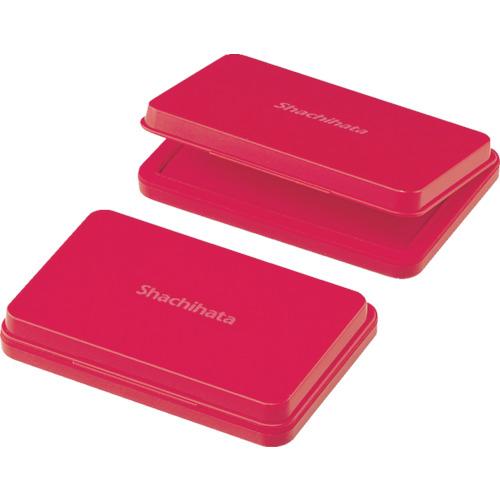 Shachihata Stamp Pad ขนาดกลาง สีแดง