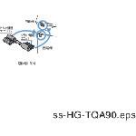 画像をギャラリービューアに読み込む, スガツネ工業　（１７００２１２４５）ＨＧ－ＴＱＡ９０－Ｂワンウェイトルクヒンジ
