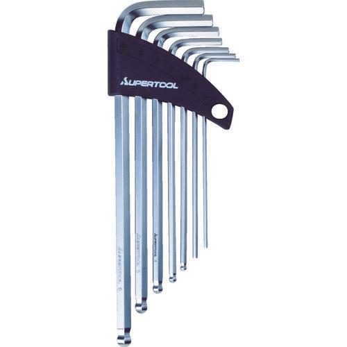 SUPER TOOL long ball point hex wrench (7-piece set) 1.5-6mm
