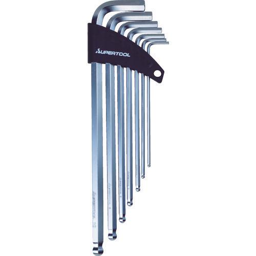 SUPER TOOL long ball point hex wrench (7-piece set) 2.5-10mm