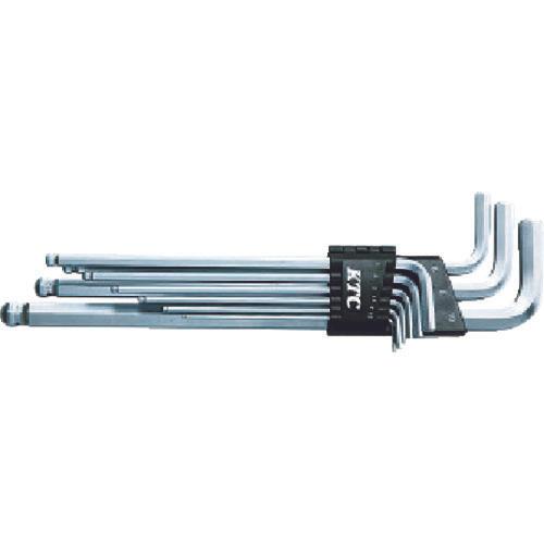 KTC ball point L-shaped long hex wrench set [9-piece set]