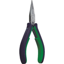 Load image into gallery viewer, KEIBA needle nose pliers without groove 2com. handle 120
