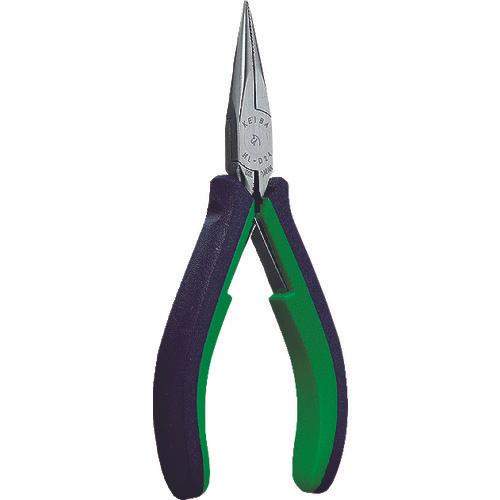 KEIBA needle nose pliers with groove 2com. handle 120