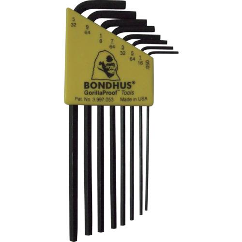 Bộ cờ lê chữ L lục giác BONDHUS 8 chi tiết (0.050-5/32)