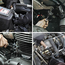 Tải hình ảnh vào trình xem thư viện, Tay cầm bánh cóc xoay VESSEL Woody HRH2-SW Drive 1/4&quot;
