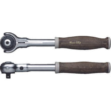 Tải hình ảnh vào trình xem thư viện, Tay cầm bánh cóc xoay VESSEL Woody HRH2-SW Drive 1/4&quot;
