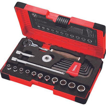 Tải hình ảnh vào trình xem thư viện, Bộ cờ lê đầu xoay VESSEL Woody HRW2004M-SW 1/4
