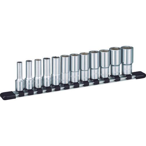 TONE ชุดลูกบ๊อกซ์ลึก (หกเหลี่ยม พร้อมตัวจับ) 12 ชิ้น