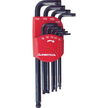 Tải hình ảnh vào trình xem thư viện, Cờ lê lục giác đầu bi SUPER TOOL dài (bộ 9 cái) T8-T50
