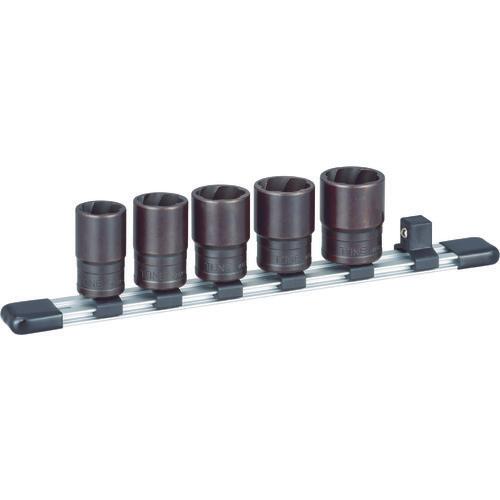 TONE ชุดลูกบ๊อกซ์ทอร์นาโด (มีตัวยึด) 5 ชิ้น