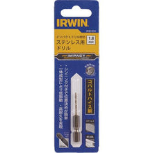 Tải hình ảnh vào trình xem thư viện, Mũi khoan 2.4mm cho trục va đập IRWIN thép không gỉ
