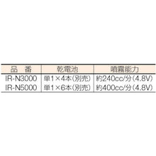 โหลดรูปภาพลงในโปรแกรมดูแกลเลอรี เครื่องพ่นฝอยละอองแบบใช้แบตเตอรี่ IRIS 176543 IR-N5000
