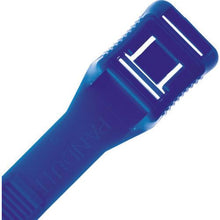 画像をギャラリービューアに読み込む, パンドウイット　結束バンド　インラインタイ　耐候性　ダークブルー　（１００本入）
