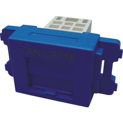 パンドウイット　カテゴリ５ＥＪＩＳプレート用ジャックキット　青