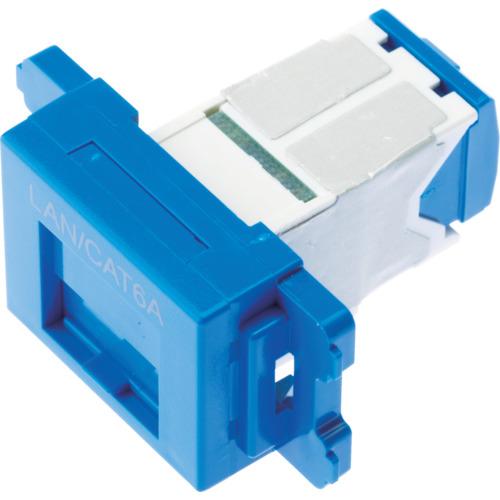 PANDUIT Category 6AJ IS Plate Jack Kit Blue
