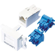 Tải hình ảnh vào trình xem thư viện, PANDUIT Category 6AJ IS Plate Jack Kit Trắng
