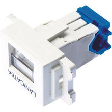 画像をギャラリービューアに読み込む, パンドウイット　カテゴリ６ＡＪＩＳプレート用ジャックキット　オフホワイト
