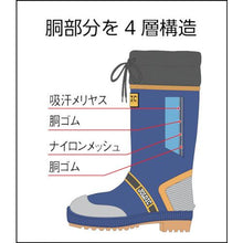 画像をギャラリービューアに読み込む, 福山ゴム　ジョルディックＤＸ－２長靴　３０．０
