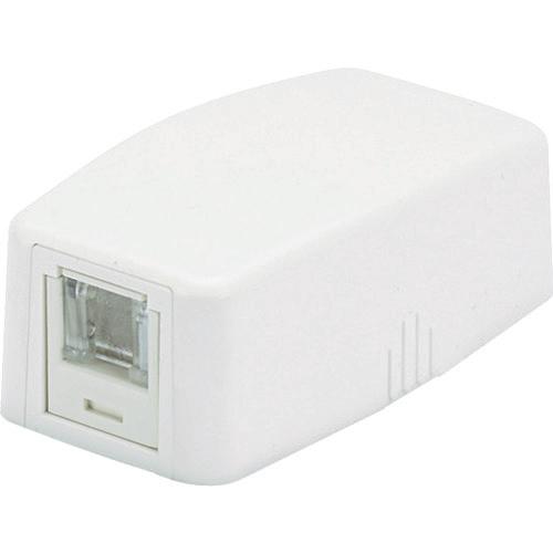 PANDUIT CAT5E花环套件带弹簧快门1口白色JOQ1H500