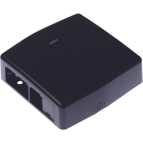 Hộp hoa thị PANDUIT không chụp 4 miệng (3 hoa thị + 1 trống) đen JOQ3B0000BL