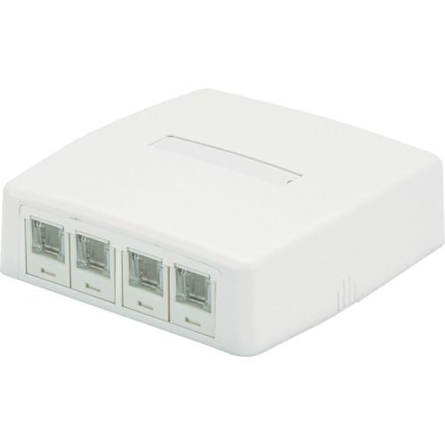 PANDUIT CAT6花环套件带弹簧快门4口白色JOQ4BH600